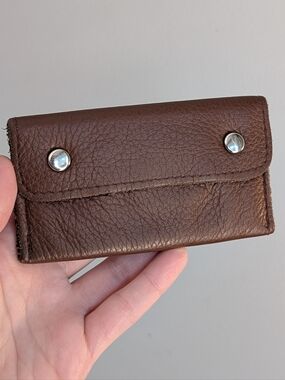 Cha Cha Mini Snap Pouch, Leather Coin Clutch